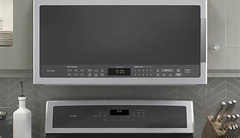 GE Profile - 2.1 Cu. Ft. Over-the-Range Microwave with Sensor Cooking