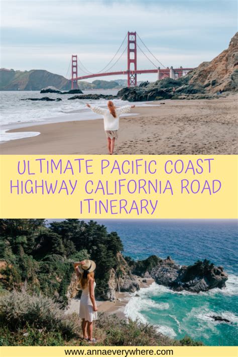 Ultimate Pacific Coast Highway California Road Trip Itinerary