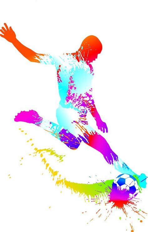 related image soccer art football wall art soccer players