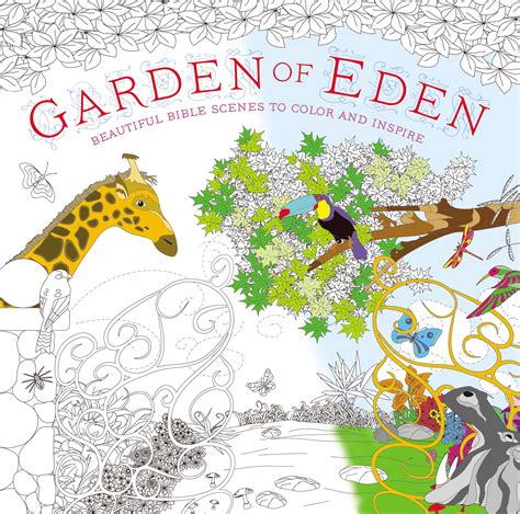 Garden Of Eden Adult Coloring Books Series Koorong