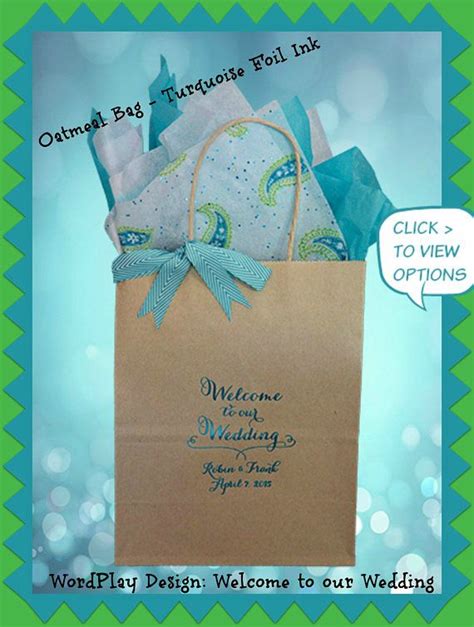 Wedding Welcome Bags Personalized Wedding Hotel Guest T Bag Welcome