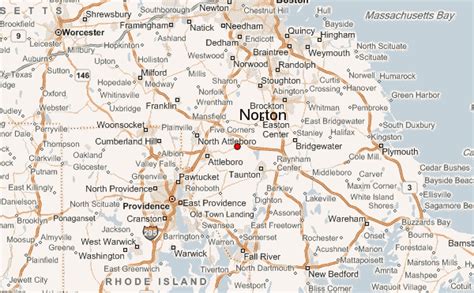 Norton Ma Map