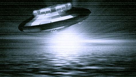 a strange fleet of 14 glowing ufos was spotted and caught on camera off the coast of north