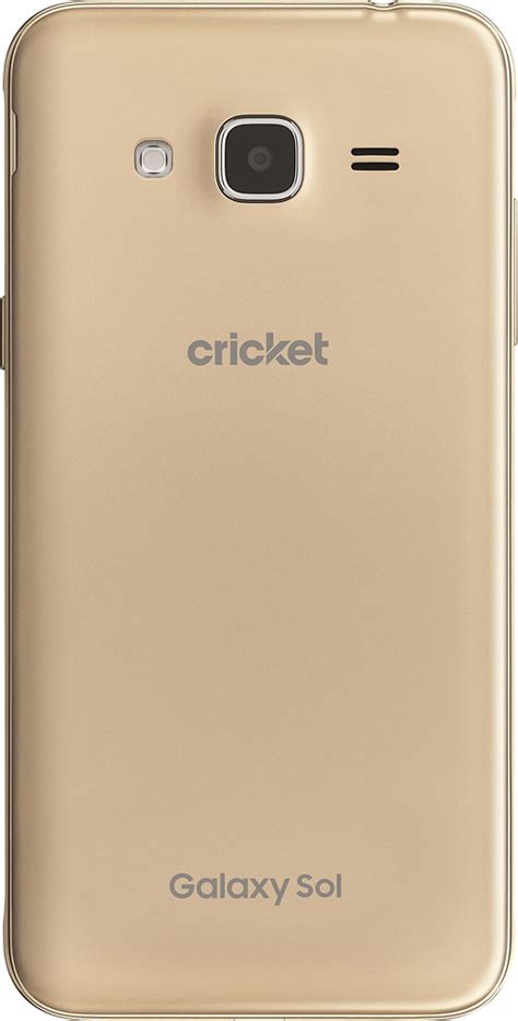 Best Buy Cricket Wireless Samsung Galaxy Sol 4g With 8gb Memory