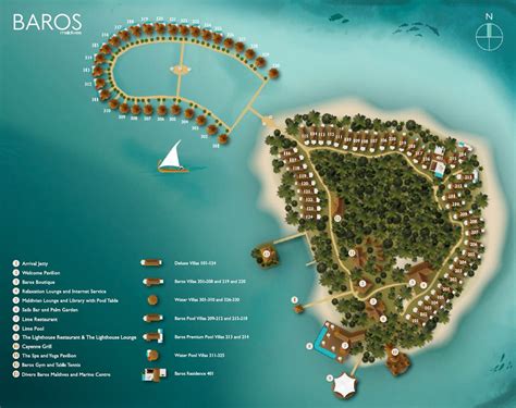 Baros Maldives Island Map Kuoni Travel Maldives Island Island Map