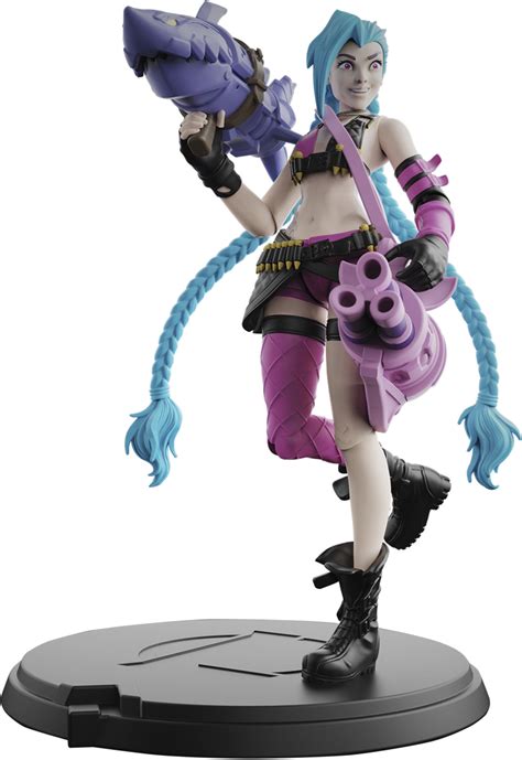 Best Buy League Of Legends Official 4 Inch Jinx Collectible Figure