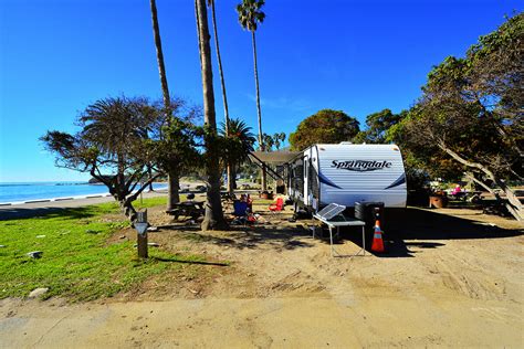 Beach Camping Rv California Port San Luis Rv Camping By The Pacific