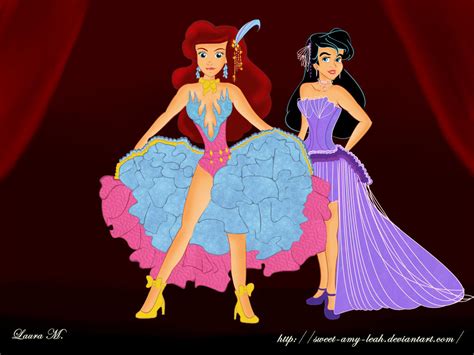 Can Can Dance Disney Ariel And Melody By Sweet Amy Leah On Deviantart