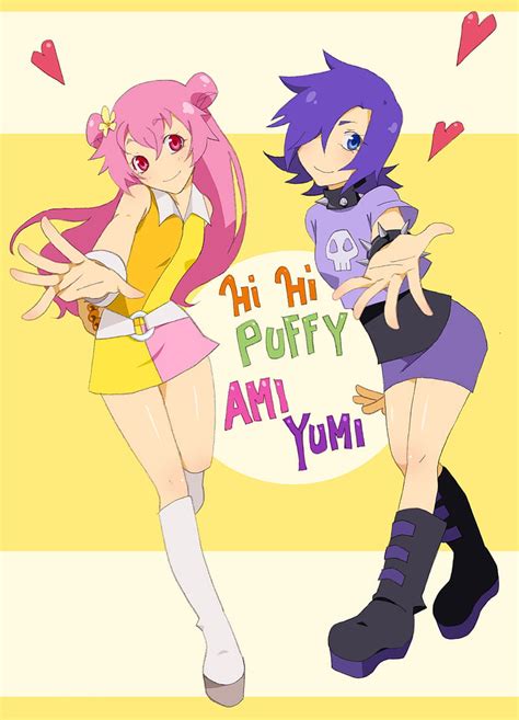 720p Free Download Cartoon Anime Girls Miniskirt Pink Hair Heart Purple Hair Anime Hd