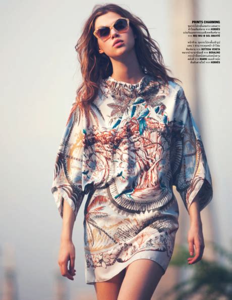 Anais Pouliot By David Bellemere For Vogue Thailand February Paperblog
