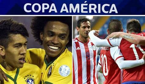 Head to head statistics and prediction, goals, past matches, actual form for world cup. Copa América 2015 Brazil Vs Paraguay Quarter final 4 Live Score Streaming Preview