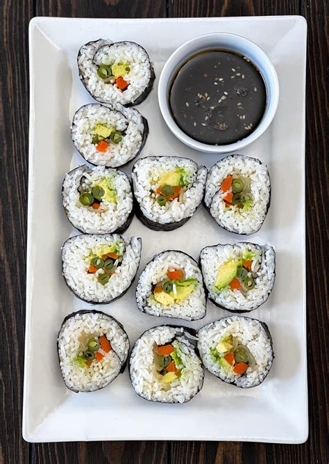 Vegan Sushi Recipe Healthier Steps