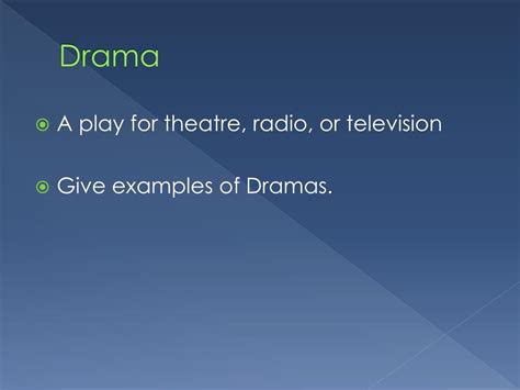 Ppt Drama Powerpoint Presentation Free Download Id2874595