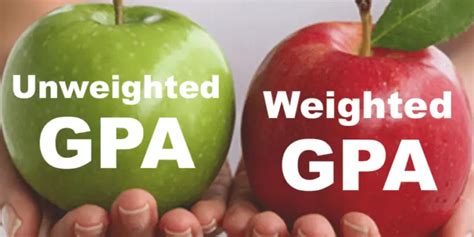 Weighted Vs Unweighted Gpa