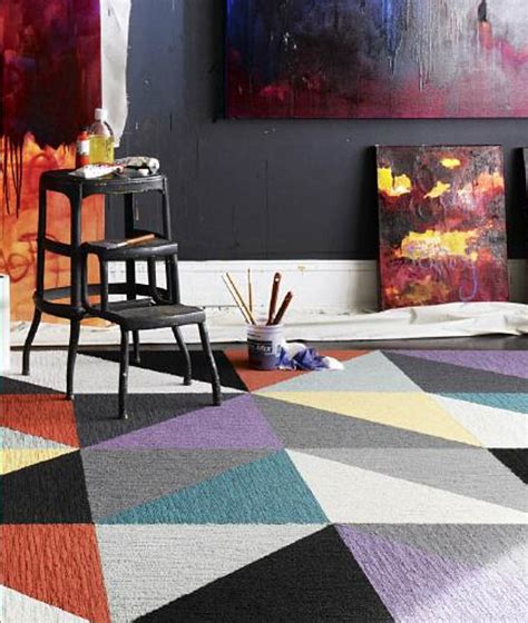 Large patterns and design elements that must match up across tiles are therefore not recommended, as they can't be reproduced in tile installation. FLOR Carpet Tiles Bring Modular Flooring Home