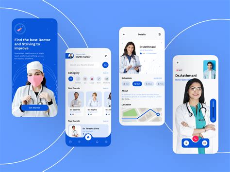 Medical App Mobile Design Uplabs