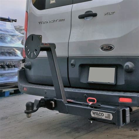 Wilco Offroad Hitchgate Solo Swing Away Spare Tire Carrier