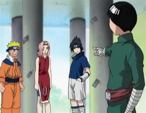 Sasuke Vs Rock Lee Narutopedia Fandom Powered By Wikia