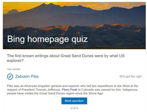 Bing Homepage Quiz Play And Win Unlimited Rewards