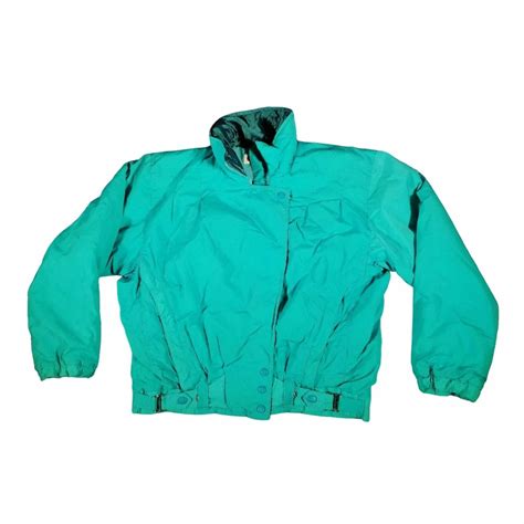 Fashionable and cheapObermeyer Puffer Ski Jacket Green Size Medium Full