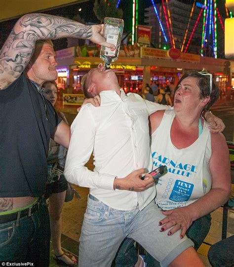 White Dee Lives It Up In Magaluf On Break From Benefits Street Daily