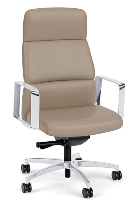 Vinyl High Back Conference Room Chair Vero Via Seating