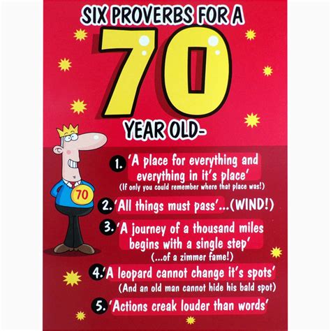 Humorous 70th Birthday Cards 70th Birthday Card Funny Rude Humorous