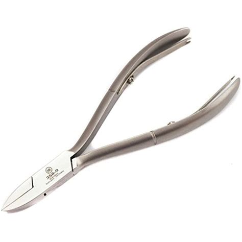 stainless steel nippers for ingrown nails with double spring made by hans kniebes germany