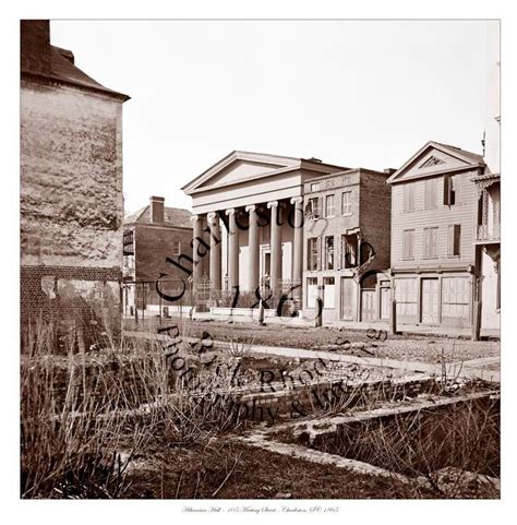 Civil War Photo Hibernian Hall Charleston South Carolina 1865 Civil
