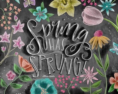 Pin By Joi Gruenberg On Spring Awakening Spring Chalkboard Art