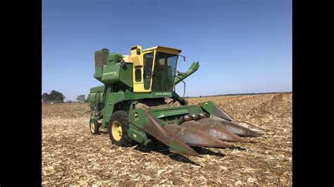 John Deere 105 Corn Special Finishing 2020 Corn Harvest Youtube