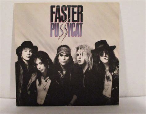Faster Pussycat Self Titled Debut Album 1987 By Theposterposter On Etsy Debut Album Vinyl