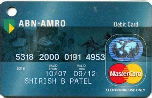 Alles over abn amro creditcards met een creditcard betaalt u wereldwijd, ook via internet. Bank Card Abn Amro Abn Amro India Republic Col In Mc 0006