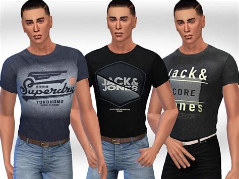 Casual T Shirts By Saliwa At Tsr Sims 4 Updates