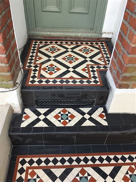 London Mosaic Hicompany Tilers Victorian Pathway Tiles