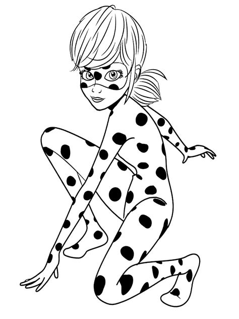 Dibujos Para Colorear Miraculous Ladybug Imprimir Gratis