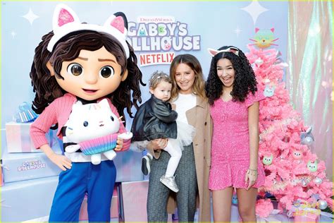 Laila Lockhart Kraner Celebrates Gabbys Dollhouse With Ashley Tisdale