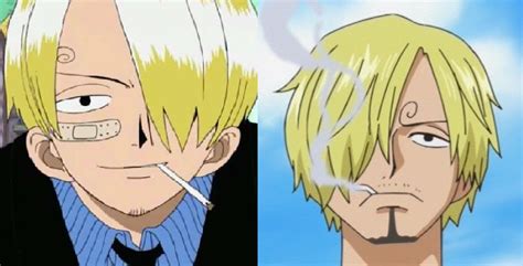 Does Everyone Else Realize That Both Of Sanjis Eyebrows Point The Same