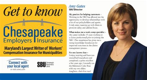 Chesapeake employers has specialized in providing workers'. Titled "Get to Know Chesapeake Employers," the campaign spotlights SBU employees and gives ...