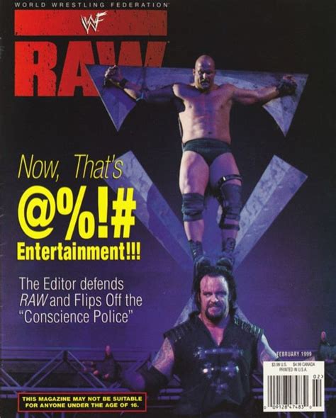 Wwf Raw Magazine Wwf Magazine Cover Pro Wrestling