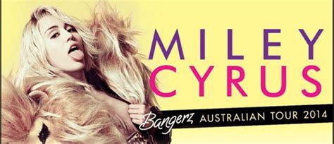 Miley Cyrus Bangerz Tour Eventfinda