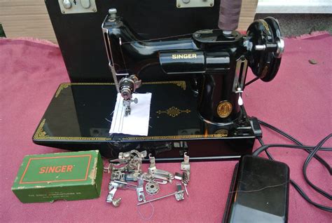 Singer 221k Featherweight Sewing Machine Attachments Vintage Etsy