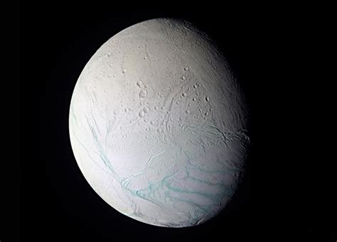 Strange Erupting Tiger Stripes On Saturns Icy Moon Enceladus Finally Explained