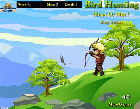 Bird Hunting Shoot Or Shit Jing Archer Play Online On Flash Museum 🕹️
