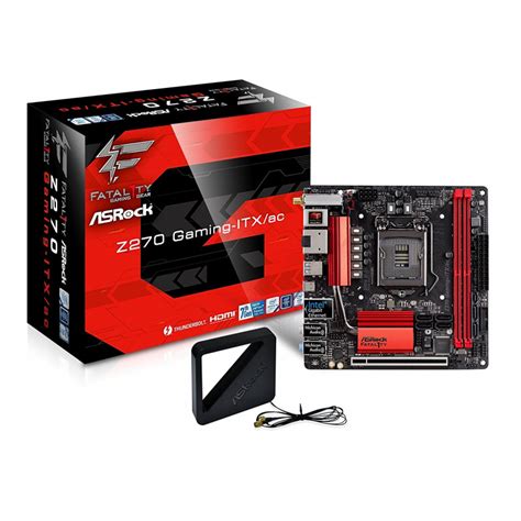 Asrock Motherboard Fatal1ty Z270 Gaming Itxac 1151 Mainboards