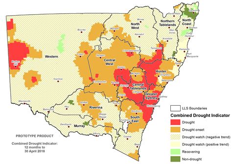 Nsw Drought Map