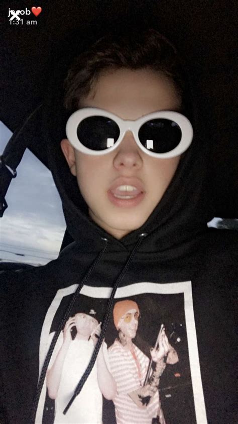 He Looks Good In Clout Goggles