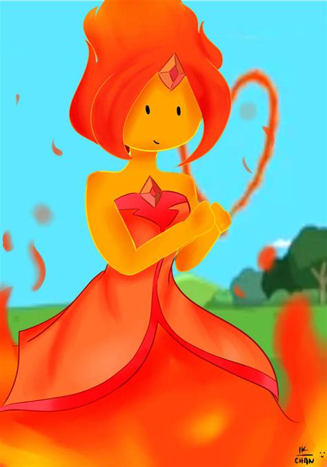 Adventure time flame princess fanart. Flame Princess - Adventure Time With Finn and Jake Fan Art ...