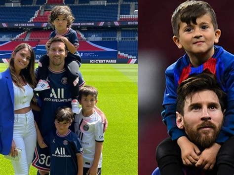 Lionel Messi Confesó Su Preocupación Por Su Hijo Thiago Sé Que Está