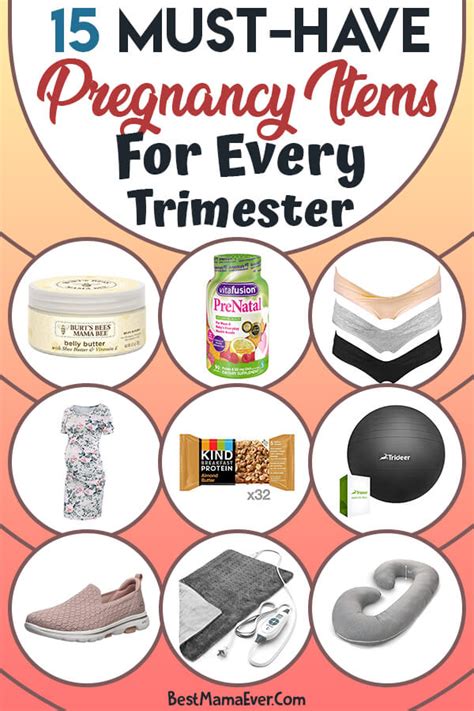 15 Must Have Pregnancy Items For Every Trimester Best Mama Ever